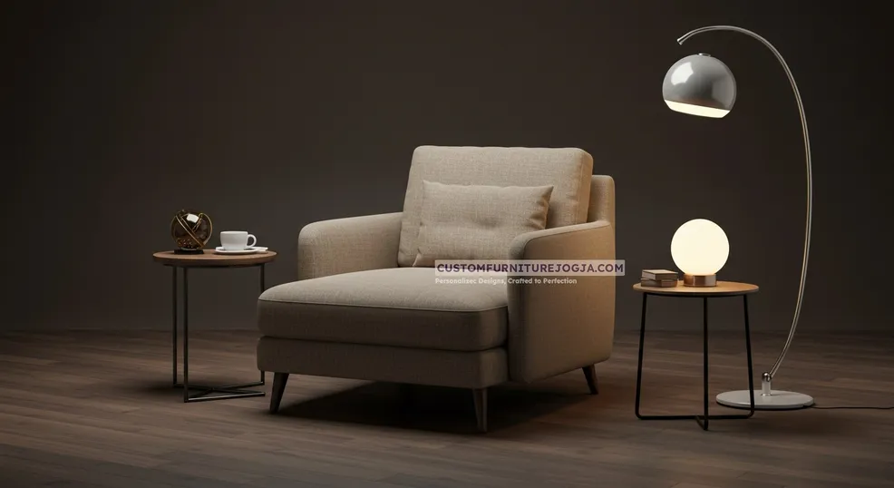 Jasa Pembuatan Single Sofa Jogja